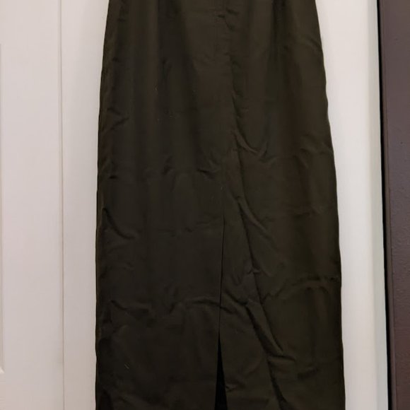 vintage Liz Claiborne Collection, 100% wool maxi skirt - Picture 2 of 4